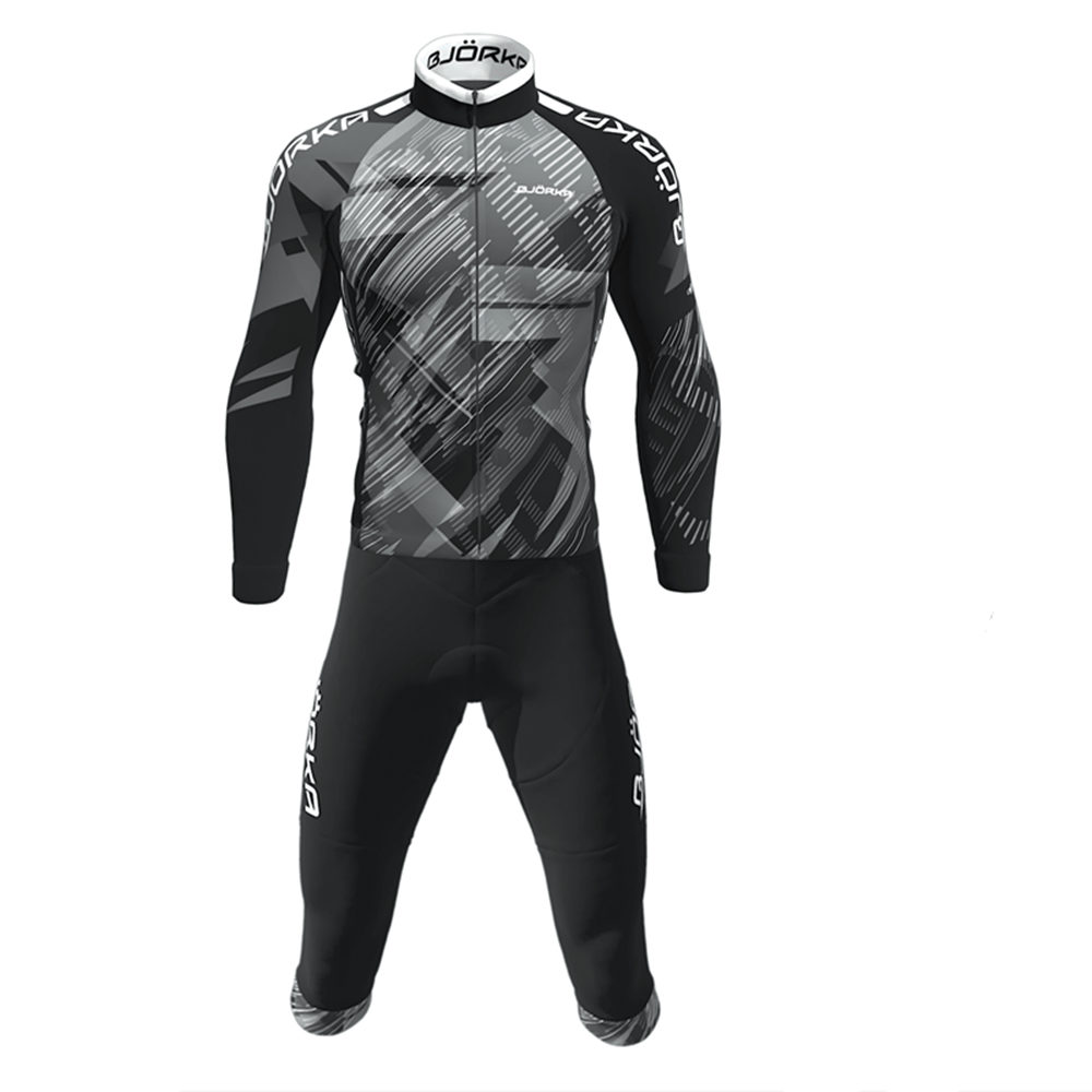 Mountain Biking Uniform - Primavera/outono bjorka ciclismo manga longa camisa
