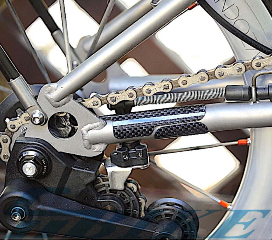 Chainstay Protector Wrap - Protetor para brompton bicicleta dobrável corrente