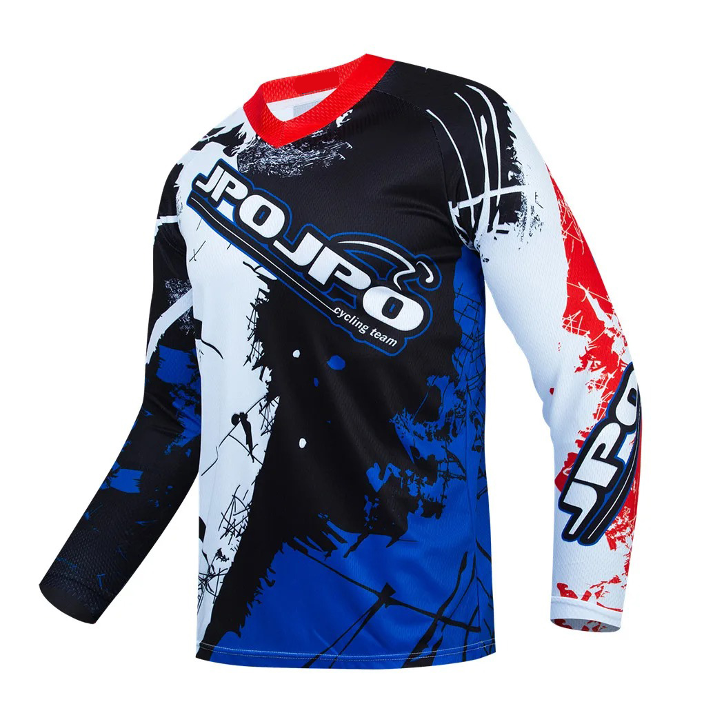 Mountain Biking Games - Camiseta de Ciclismo Masculina Respirável para