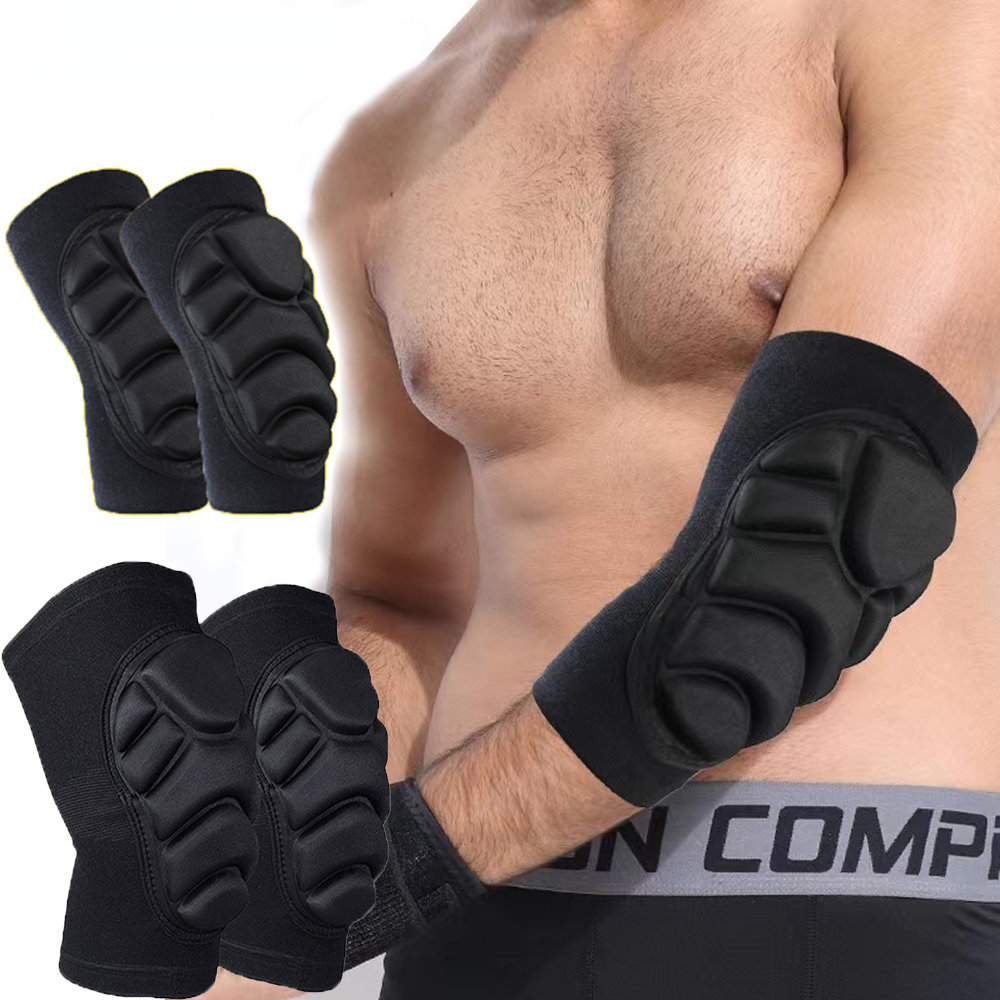 Mountain Biking Knee And Elbow Pads - Joelheiras MTB Respiráveis Anti-Deslizamento, Protetor de
