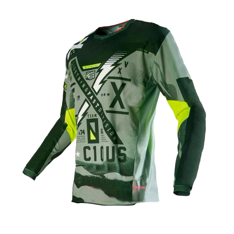 Camisa de motocross estampada  - Mountain Biking Games avaliação e preço