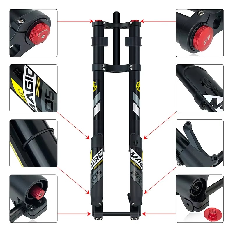 Garfo de Ar Invertido de Alumí - Mtb Fork Air avaliação e preço