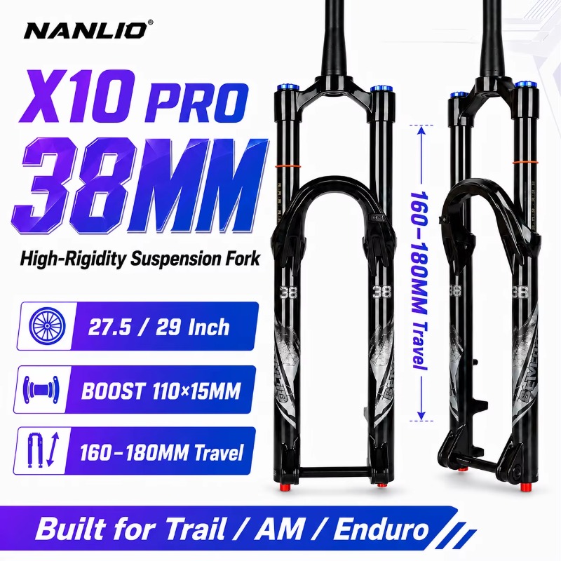 Garfo de Ar X10PRO de Alta Rig - Mtb Fork Air avaliação e preço