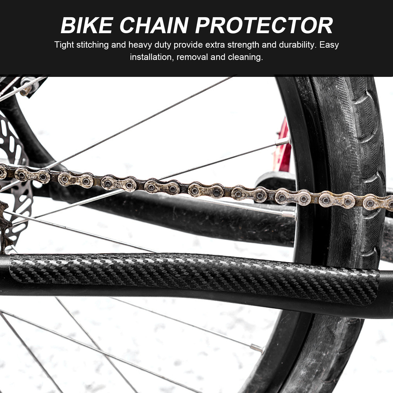 1 Conjunto de Protetor de Corr - Chainstay Protector Wrap avaliação e preço
