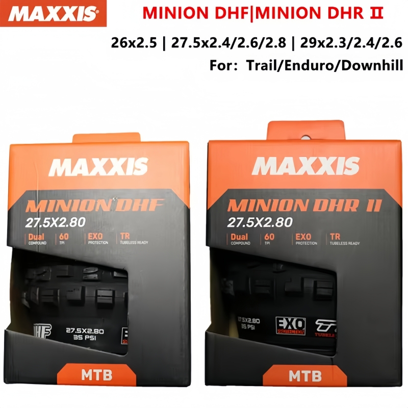 MAXXIS MINION DHR II/DHF Pneu  - Mountain Biking Games avaliação e preço