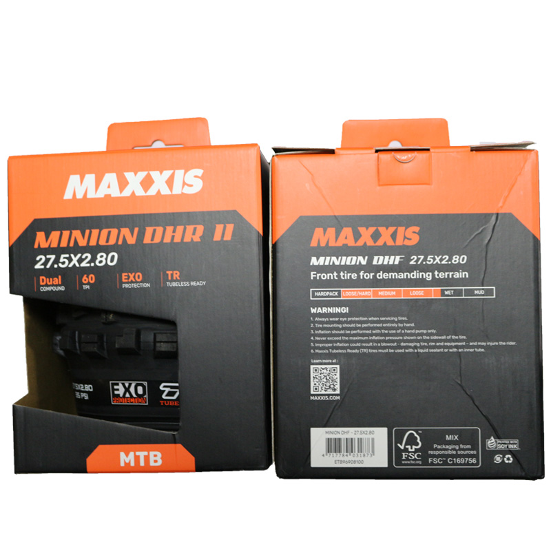 MAXXIS MINION DHR II/DHF Pneu  - Mountain Biking Games avaliação e preço