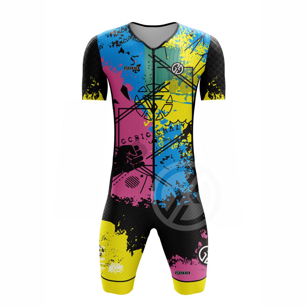 GCBIG Triathlon Suit para home - Mountain Biking Uniform avaliação e preço