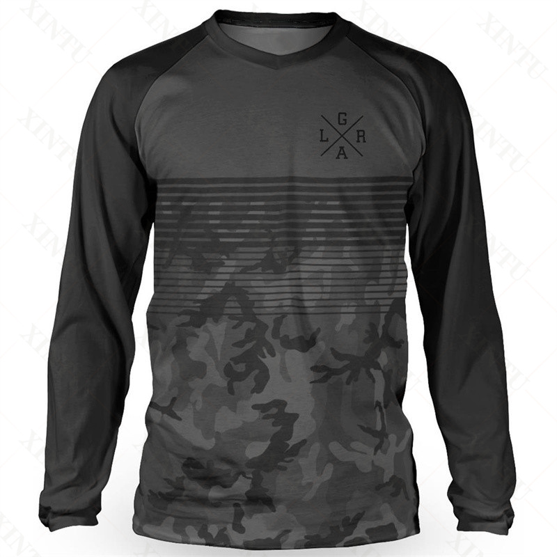 Camisa masculina solta piloto  - Mountain Biking Uniform avaliação e preço