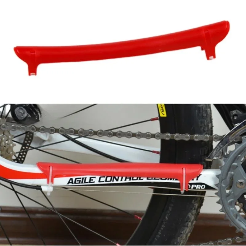 1pc colorido plástico biciclet - Chainstay Protector Wrap avaliação e preço