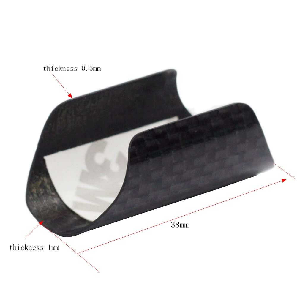 Trigo corrente de fibra carbon - Chainstay Protector Wrap avaliação e preço