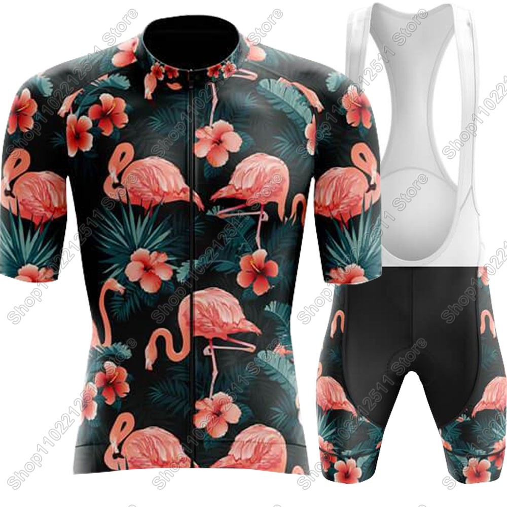 2025 flamingo conjunto camisa  - Mountain Biking Uniform avaliação e preço